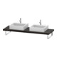 Duravit Console L-Cube 80-200x55cm, 2 A., tige 4,5cm, E d cintré-1