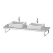 Duravit Console L-Cube 80-200x55cm, 2 A., tige 4,5cm, E d cintré-3