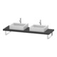 Duravit Console L-Cube 80-200x55cm, 2 pcs, ép. 4,5cm, gris mat-1
