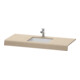Duravit Console lavabo DuraStyle 80-200x55x10cm, 1 découpe, lin-1