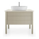 Duravit Console lavabo Luv 98,8x59,5x2cm, quartz, 1 trou, blanc structuré-4