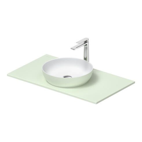 Duravit Console lavabo Sivida 88x50 cm, I.Fa w m, Couleur extérieure vert ma