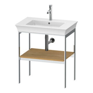 Duravit Console lavabo White Tulip 68,4x45 cm, E Nat mass., Mét., sur pied