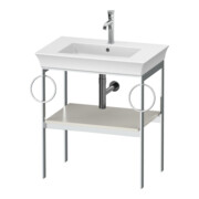 Duravit Console lavabo White Tulip 68,4x45 cm, No w m, Me, 2 HTH, sur pied