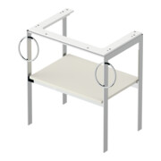 Duravit Console lavabo White Tulip 68,4x45 cm, No w m, Me, 2 HTH, sur pied-4