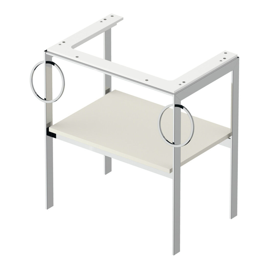 Duravit Console lavabo White Tulip 68,4x45 cm, No w m, Me, 2 HTH, sur pied