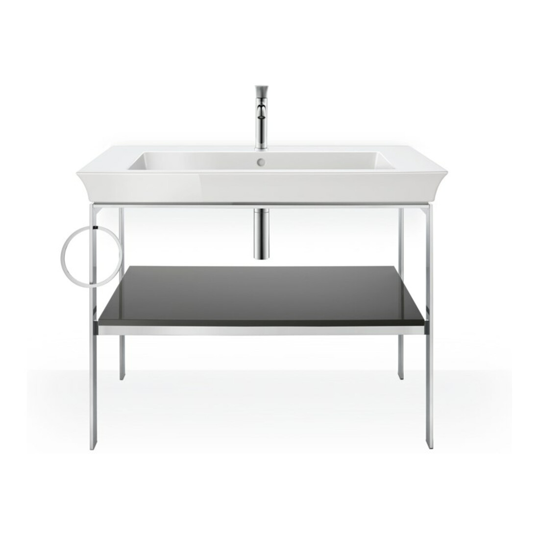 Duravit Console lavabo White Tulip 98,4x45cm, Me, bo, HTH gauche, graph hgl