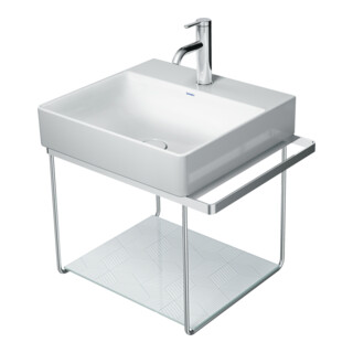 Duravit Console métal DuraSquare 56,5x45 cm, suspendue, chrome