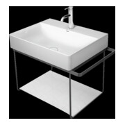Duravit Console métal DuraSquare 56,5x45 cm, suspendue, chrome-4