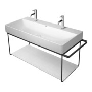 Duravit Console métallique DuraSquare 106,5x45 cm, murale, noir mat-4