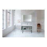 Duravit Console métallique DuraSquare 106,5x45 cm, sur pied, noir mat-4