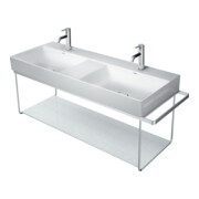 Duravit Console métallique DuraSquare 126,5x45 cm, murale, chrome