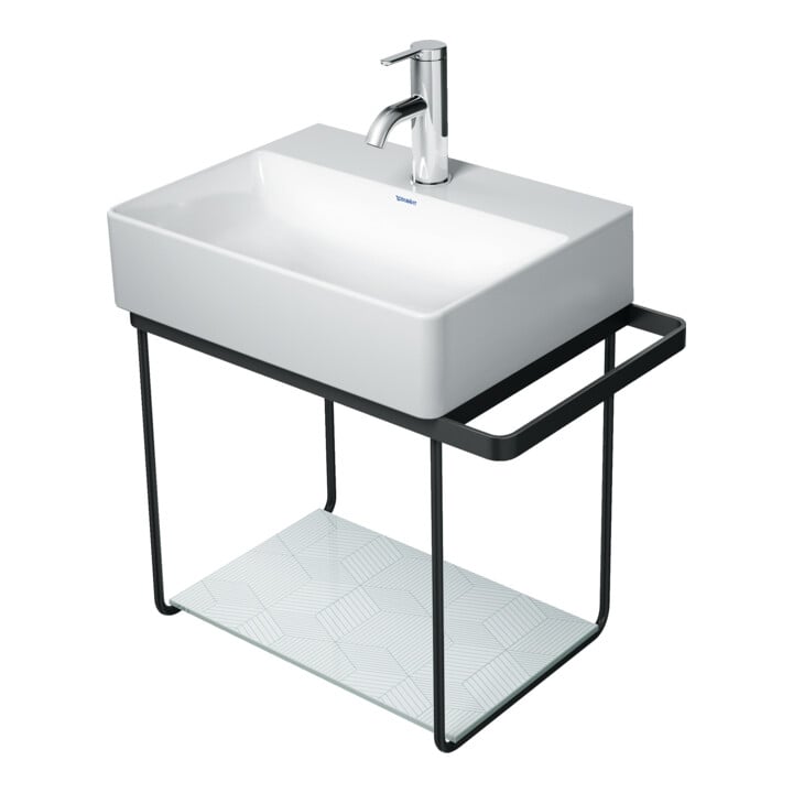 Duravit Console métallique DuraSquare 51,6x33 cm, murale, chrome