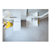 Duravit Console métallique DuraSquare 51,6x33 cm, sur pied, noir mat-4