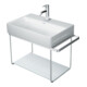 Duravit Console métallique DuraSquare 66,5x38cm, murale, chrome-1