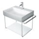 Duravit Console métallique DuraSquare 66,5x45 cm, murale, chrome-1