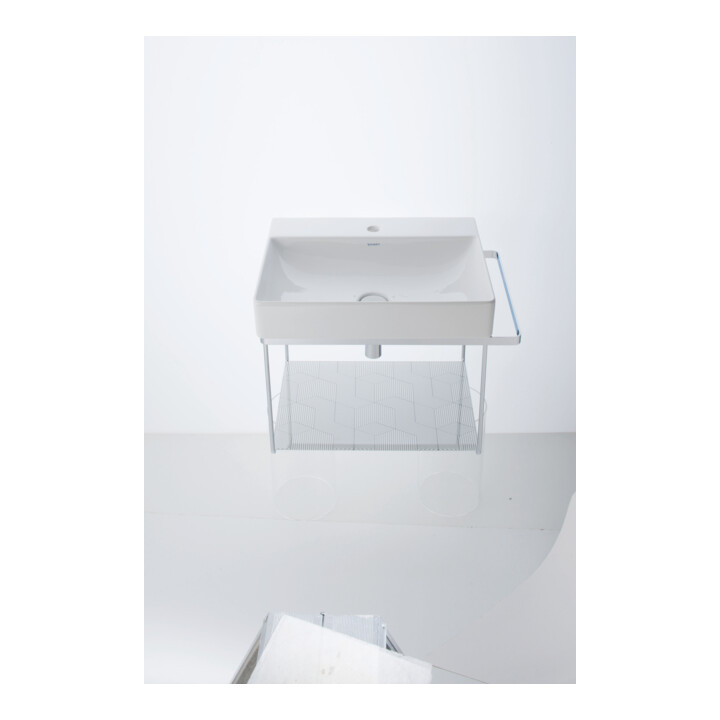 Duravit Console métallique DuraSquare 66,5x45 cm, murale, chrome