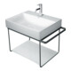 Duravit Console métallique DuraSquare 66,5x45cm, murale, noir mat-4
