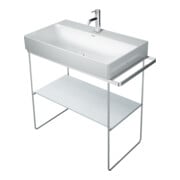 Duravit Console métallique DuraSquare 86,5x45 cm, sur pied, chrome