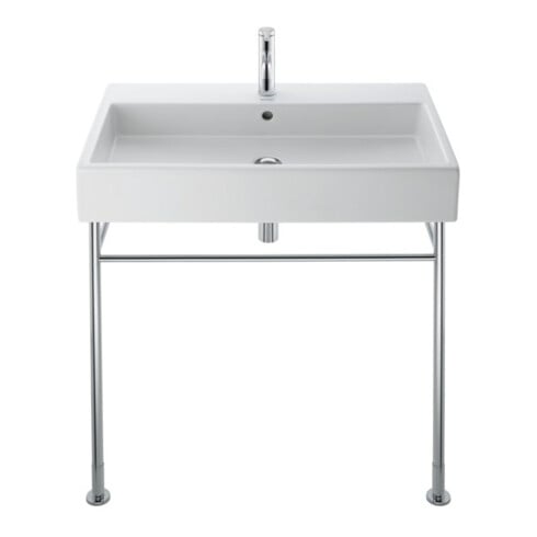 Duravit Console métallique Vero rehaussée +5cm, chromée, WT 045460, 235060