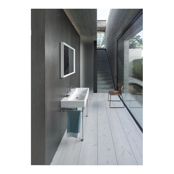 Duravit Console métallique Vero renforcée +5cm, chromé, réf. WT 045480, 235080