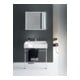 Duravit Console métallique Vero renforcée +5cm, chromé, réf. WT 045480, 235080