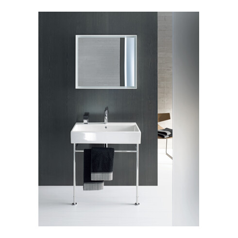 Duravit Console métallique Vero renforcée +5cm, chromé, réf. WT 045480, 235080