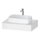 Duravit Console Qatego 80x55x17 cm, blanc mat, 1 découpe-1