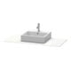 Duravit Console XSquare 120x55 cm, béton mat, avec 1 découpe-1