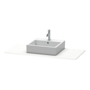 Duravit Console XSquare 120x55 cm, blanc mat, avec 1 découpe-3