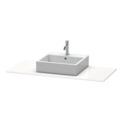 Duravit Console XSquare 120x55 cm, tau mat, avec 1 découpe-3