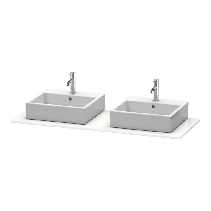Duravit Console XSquare 140x55 cm, E s, m 2 sorties, lavabo double face