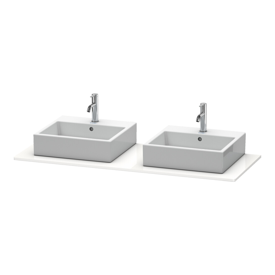 Duravit Console XSquare 140x55 cm, E s, m 2 sorties, lavabo double face