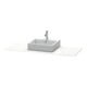 Duravit Console XSquare 140x55x1,6 cm, avec 1 AS, AS avec, blanc brillant