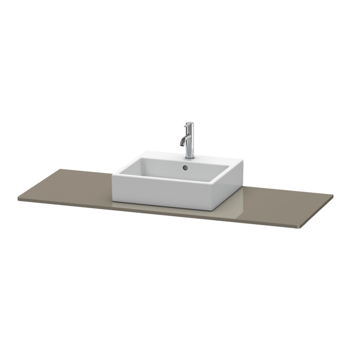 Duravit Console XSquare 140x55x1,6 cm, avec 1 AS, AS avec, f Gr hgl