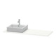 Duravit Console XSquare 140x55x1,6 cm, avec 1 AS, AS gauche, blanc satiné-mat