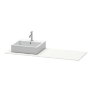 Duravit Console XSquare 140x55x1,6 cm, avec 1 AS, AS gauche, blanc satiné-mat-3