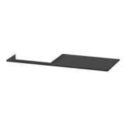 Duravit Console XSquare 140x55x1,6 cm, avec 1 AS, AS gauche, graphite mat