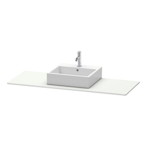 Duravit Console XSquare 140x55x1,6 cm, avec 1 AS, AS inclus, sans robinet