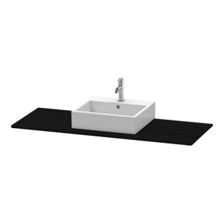 Duravit Console XSquare 140x55x1,6 cm, avec 1 trou, blanc