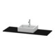 Duravit Console XSquare 140x55x1,6 cm, avec 1 trou, blanc-1