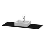 Duravit Console XSquare 140x55x1,6 cm, avec 1 trou, blanc