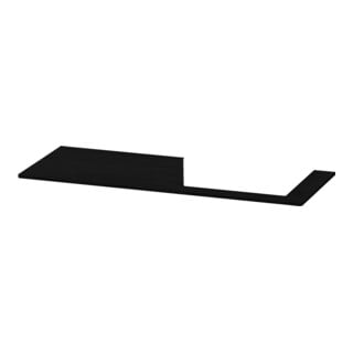 Duravit Console XSquare 140x55x1,6 cm, avec 1 trou, blanc, droite