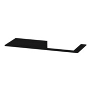 Duravit Console XSquare 140x55x1,6 cm, avec 1 trou, blanc, droite