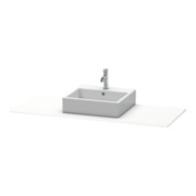 Duravit Console XSquare 140x55x1,6 cm, avec 1 trou, blanc mat-3