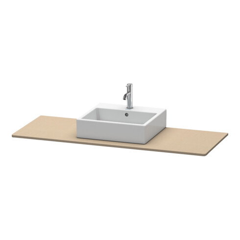 Duravit Console XSquare 140x55x1,6 cm, avec 1 trou, sans robinetterie
