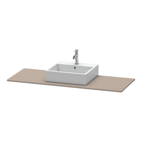 Duravit Console XSquare 140x55x1,6cm, avec 1 AS, AS avec, bas. m