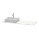 Duravit Console XSquare 140x55x1,6cm, avec 1 AS, AS l, noir mat s-matt-3
