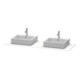 Duravit Console XSquare 160x55 cm, E s, m 2 sorties, lavabo double face
