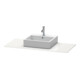 Duravit Console XSquare 80x55 cm, blanc brillant, avec 1 découpe-4